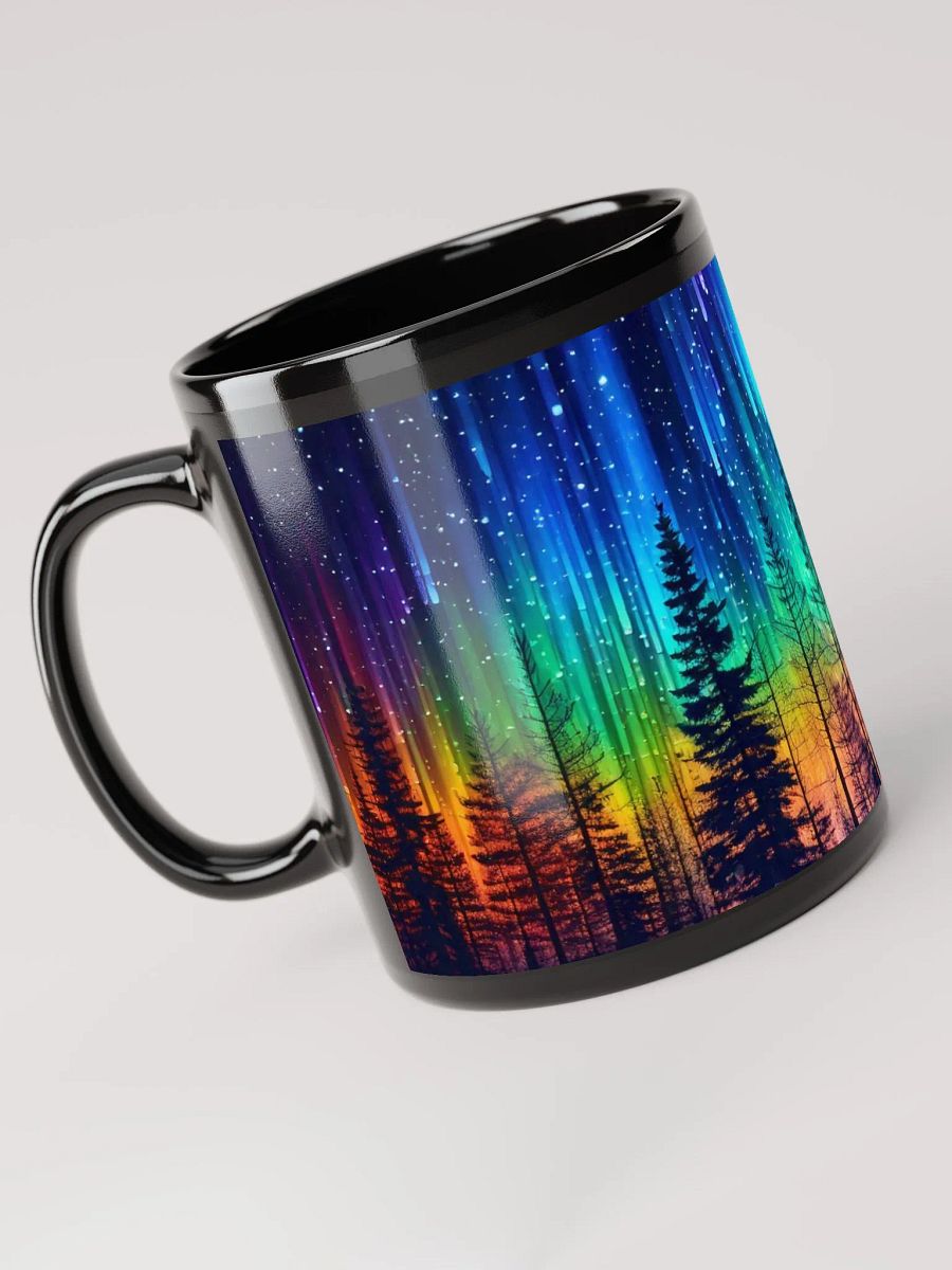 Northern Lights Mosaic Mug – Aurora Borealis product image (3)