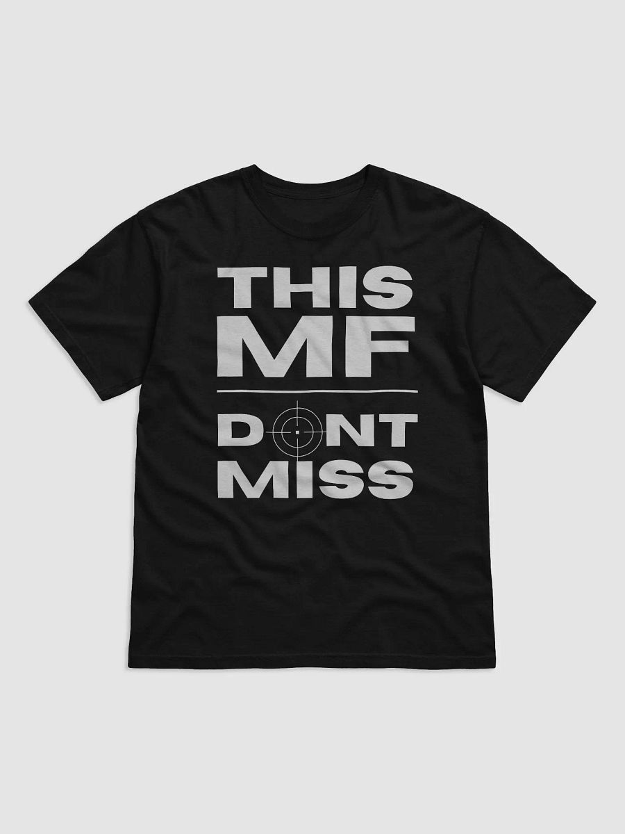 This MF Don't Miss T-shirt (Black) product image (6)