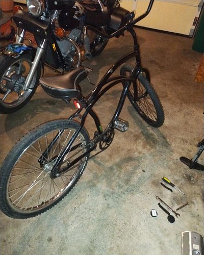 Put some Mongoose mountain bike tires on it lol