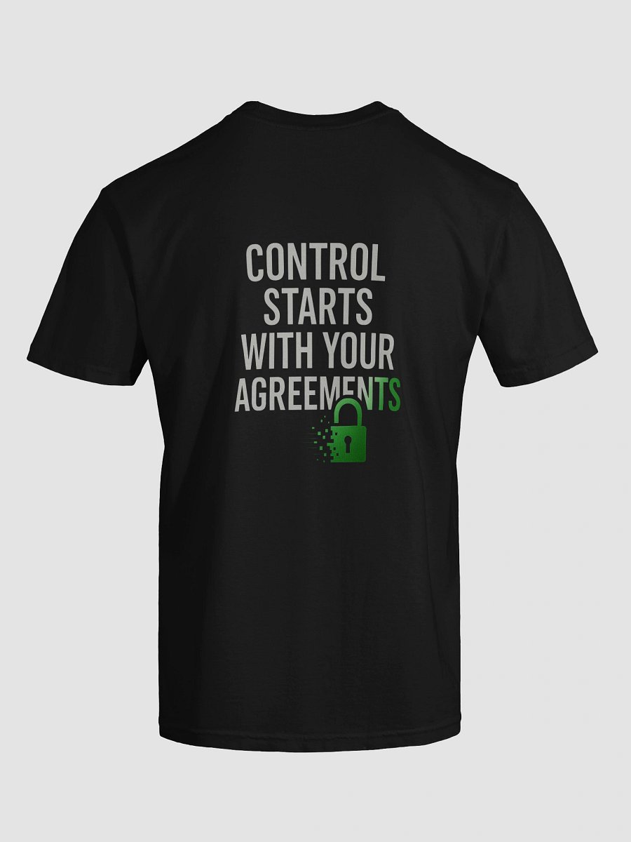 Control Start with your Agrements T-Shirt B product image (122)