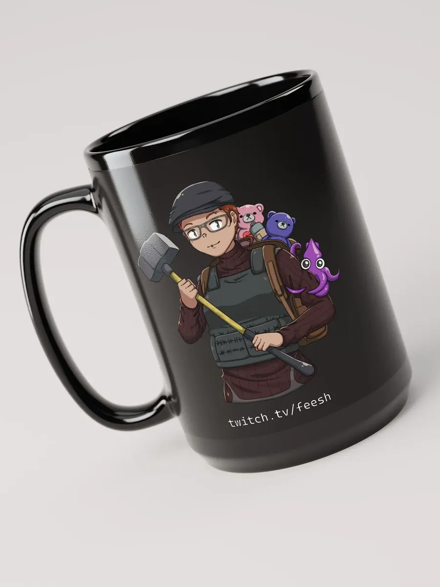 Diane Coffee Mug [black 15oz] product image (3)
