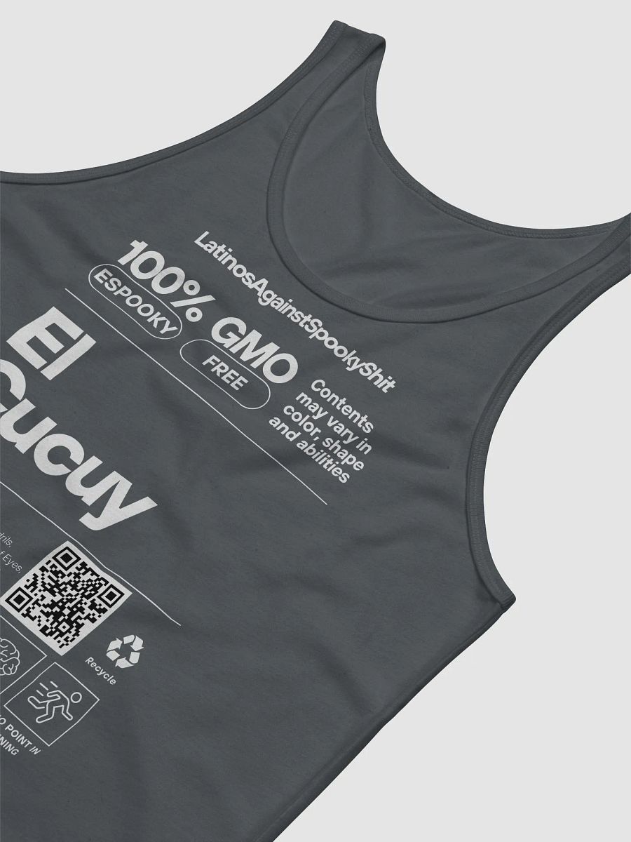 El Cucuy Nutrition Label Tank Top product image (6)