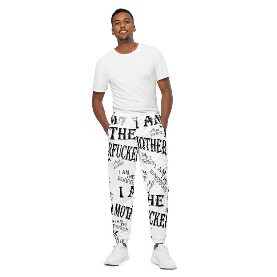 I Am The Motherfucker Track Pants product image (1)