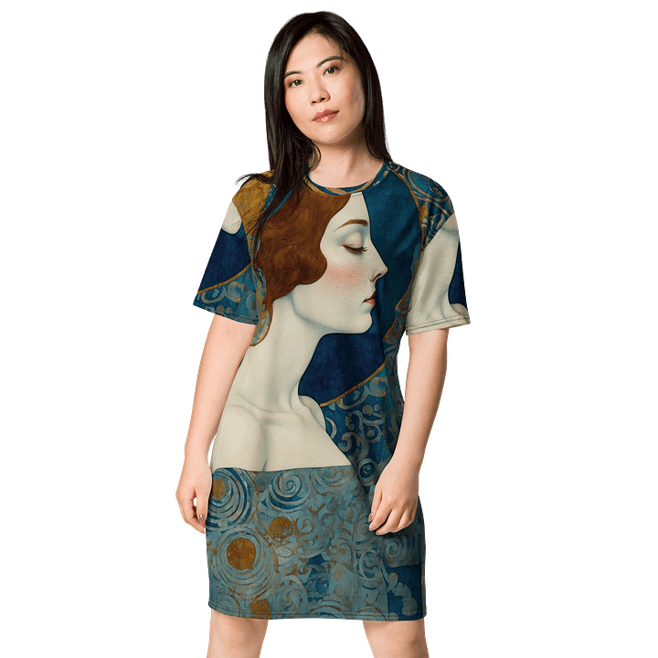 Serene Nouveau All-Over T-Shirt Dress product image (1)