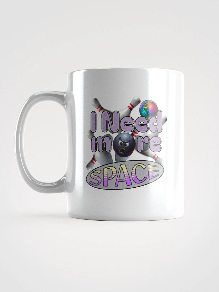 I Need More Space Bowling Spacey Mug product image (1)