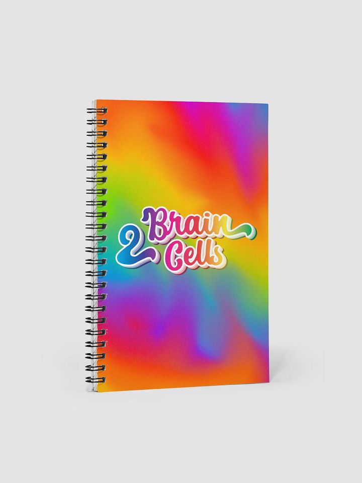 2 Brain Cells Rainbow Notebook product image (1)