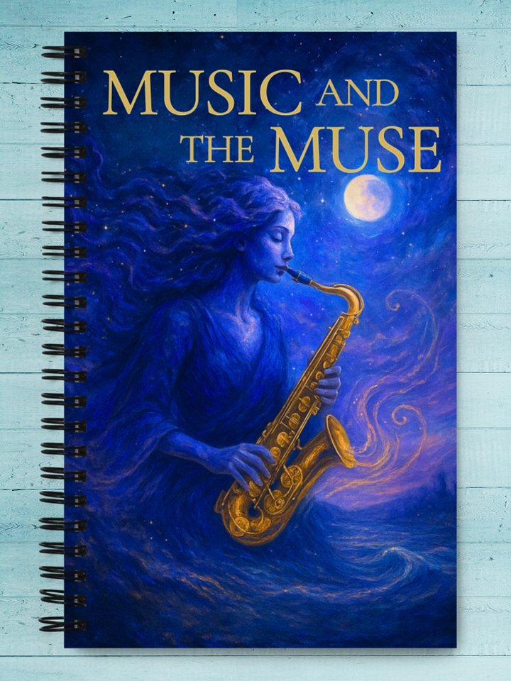 Starlight Sonata - Spiral Journal Notebook product image (1)