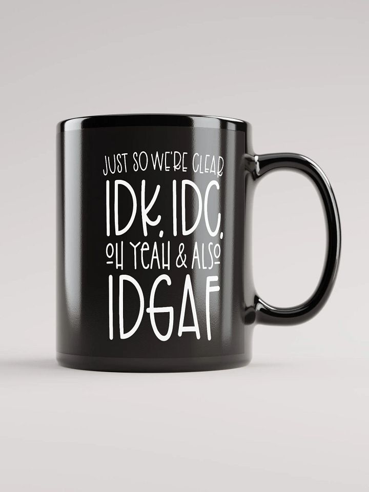 Just So We're Clear Mug product image (1)