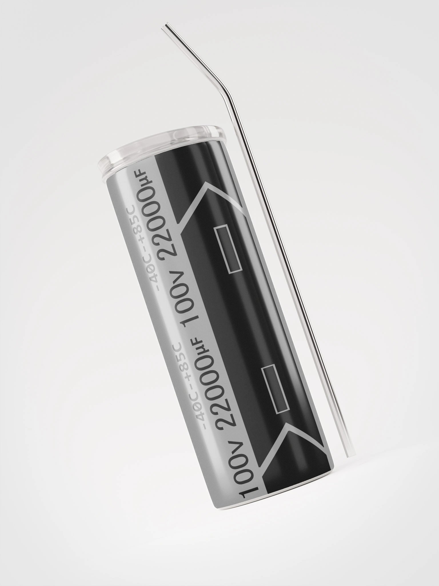 Capacitor Stainless Steel Tumbler - GRAY product image (3)