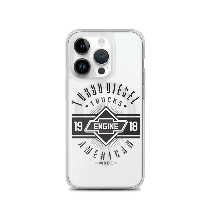Vintage American Engine Emblem iPhone® Case product image (2)