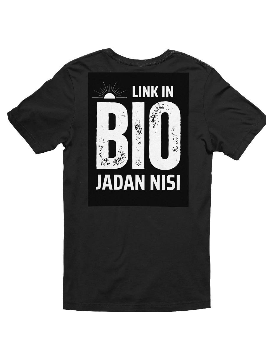 Sunset Distress "Link in Bio Jadan Nisi" T-Shirt product image (2)