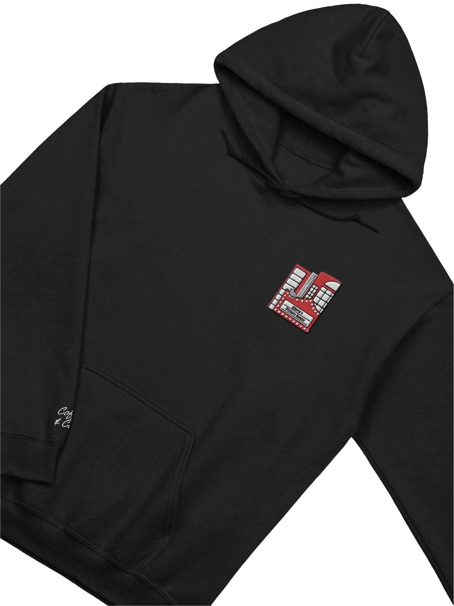 Hoodie Gloria's Picture House - Embroidered, Various Colours product image (3)