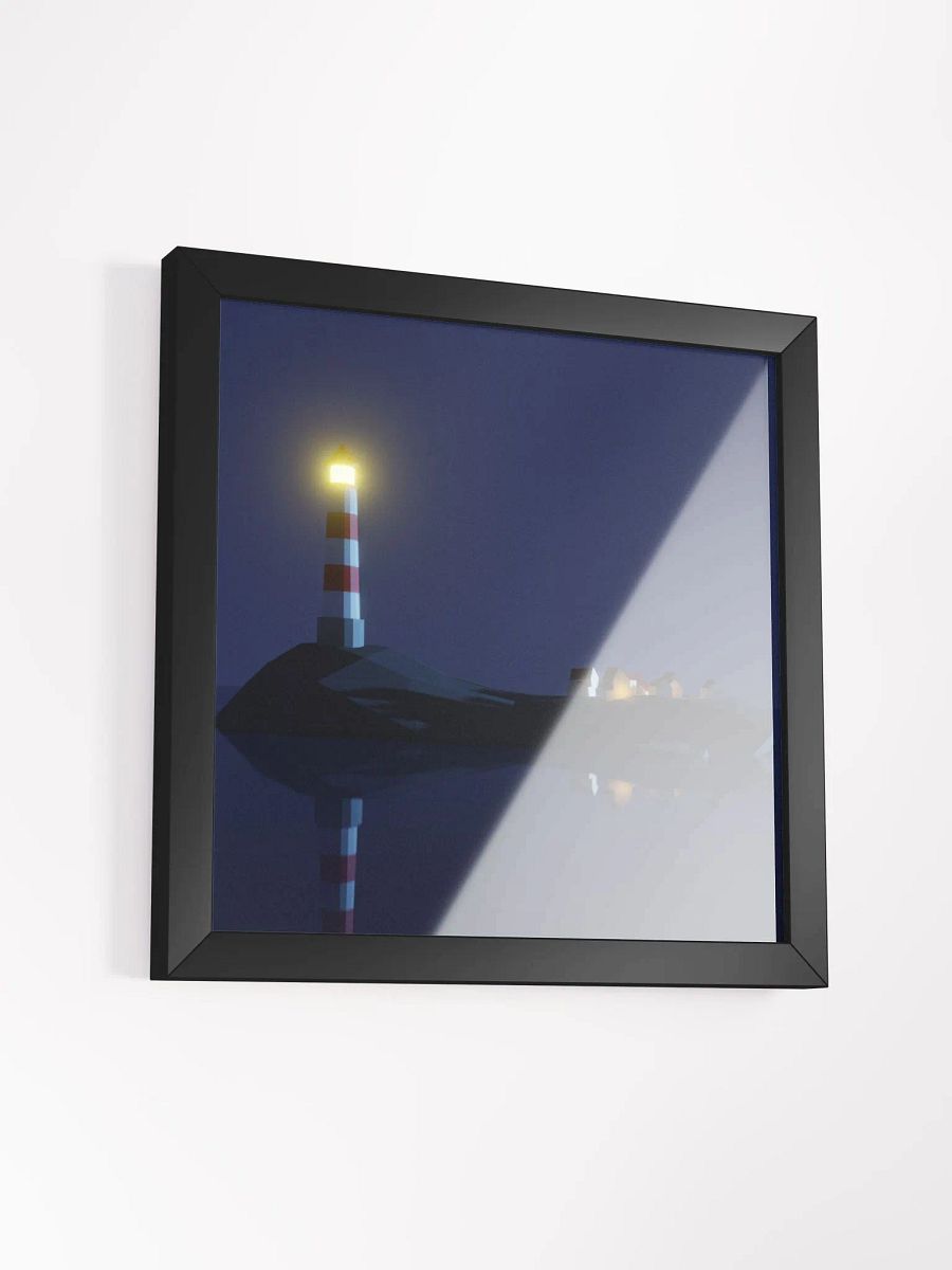 LowPloy Lighthouse Framed Print 12