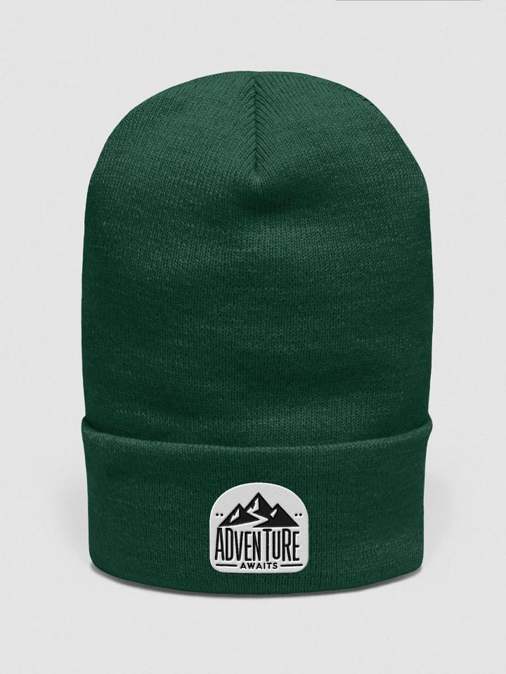 Adventure Awaits Embroidered Beanie product image (2)