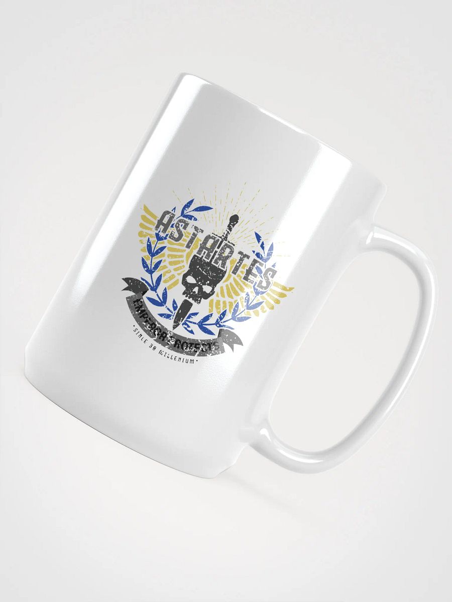 Astartes Retro Badge White Glossy Mug – Warhammer 40K product image (4)