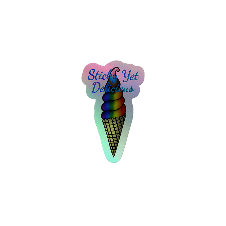 Rainbow Dreams Holographic Sticker product image (1)