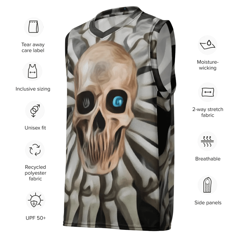 Skully Basketball Jersey product image (7)