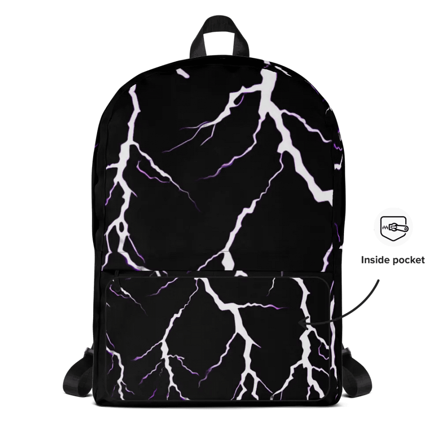 Lightning Backpack (BLACK) product image (4)