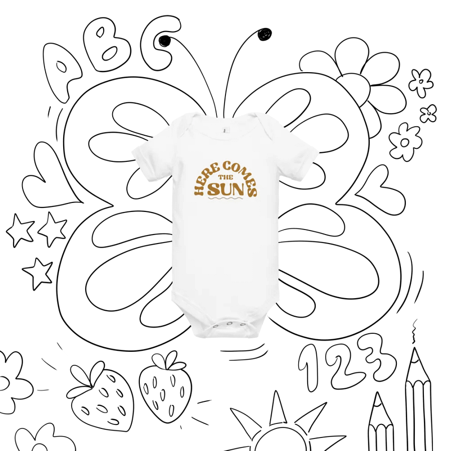Here Comes the Sun Onesie product image (9)