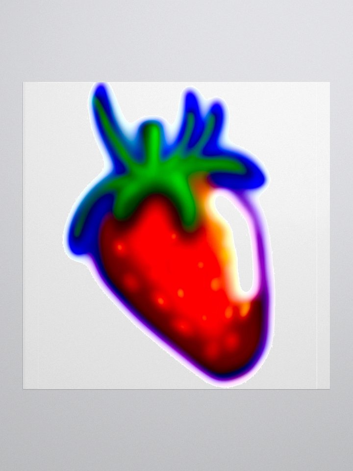 Miles Digital Strawberry Sticker product image (3)