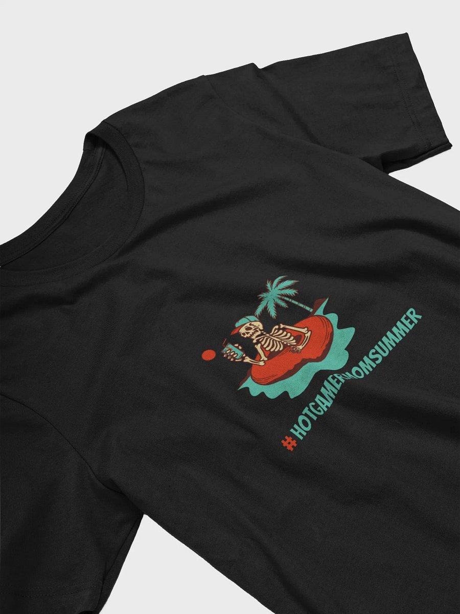 #hotgamermomsummer tshirt front logo product image (4)
