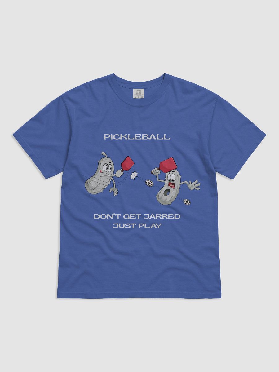 Pickleball Don't Get Jarred Just Play Heavyweight T-Shirt product image (9)