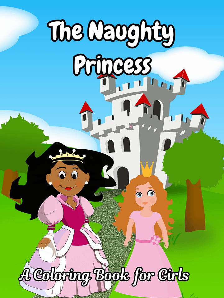 The Naughty Princess Coloring Storybook product image (1)