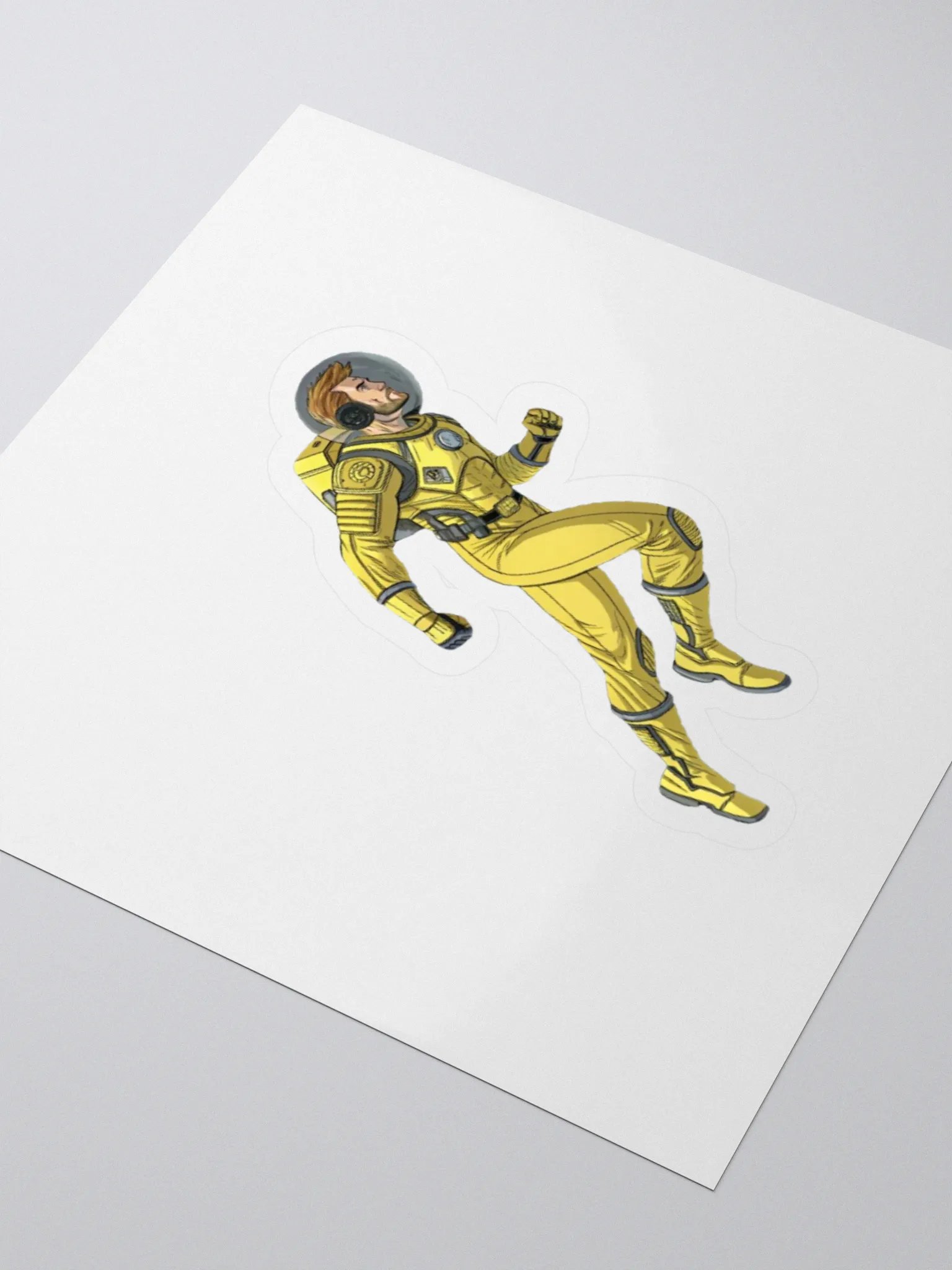 Cosmic Runner Kiss Cut Stickers product image (3)