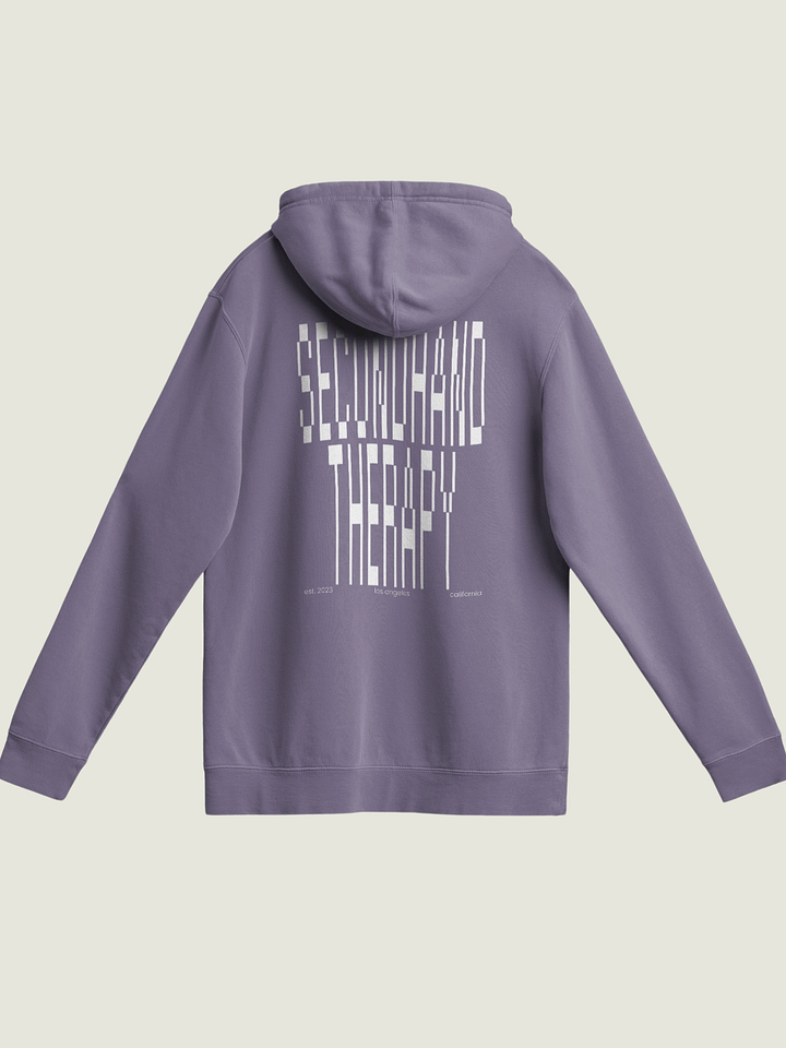 Go To Therapy Hoodie (Plum) product image (1)