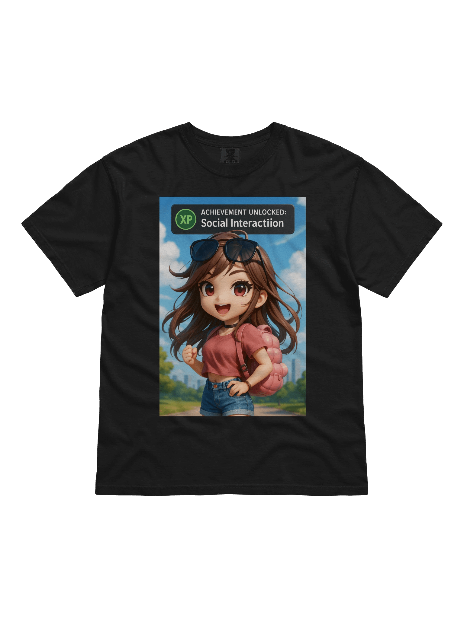 Achievement Unlocked: Social Interaction T-Shirt product image (3)