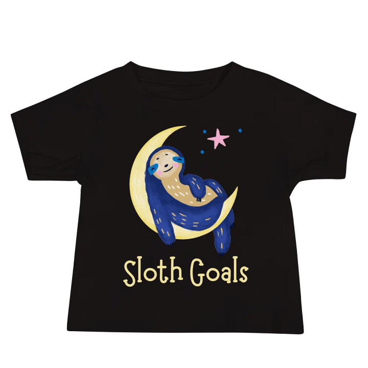 Sloth Goals Baby T-Shirt product image (1)