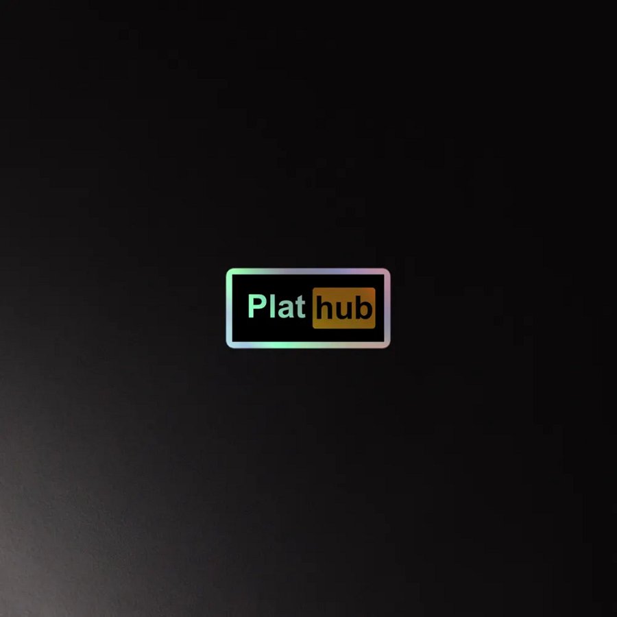 PlatHub Holo Sticker product image (4)