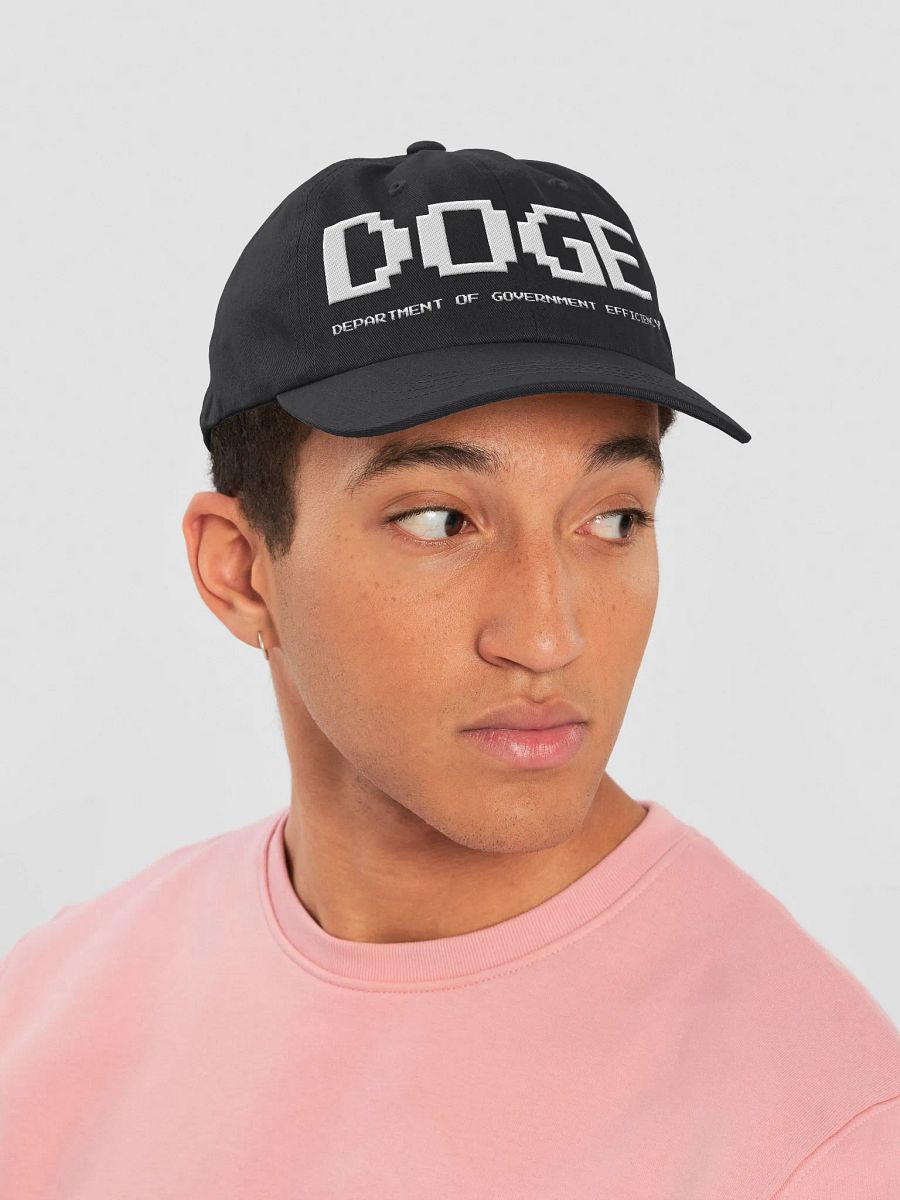 DOGE Hat – Department of Government Efficiency Cap | Elon Musk Dad Hat product image (6)