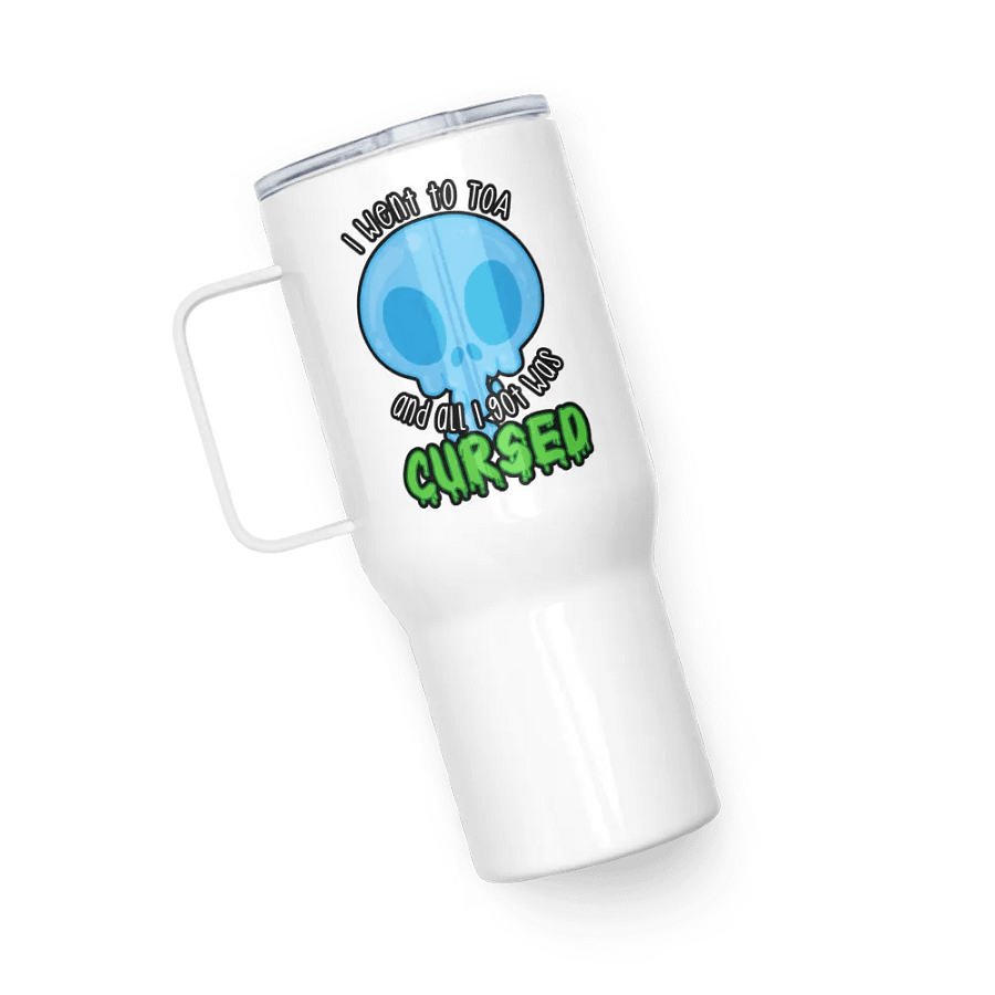 All I Got Was Cursed - Mage - Travel Mug w/Handle product image (5)