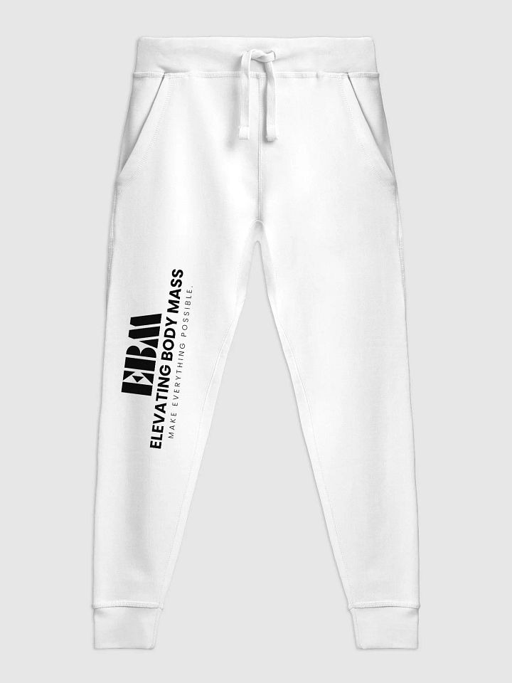 EBM Joggers (Black Logo) product image (1)