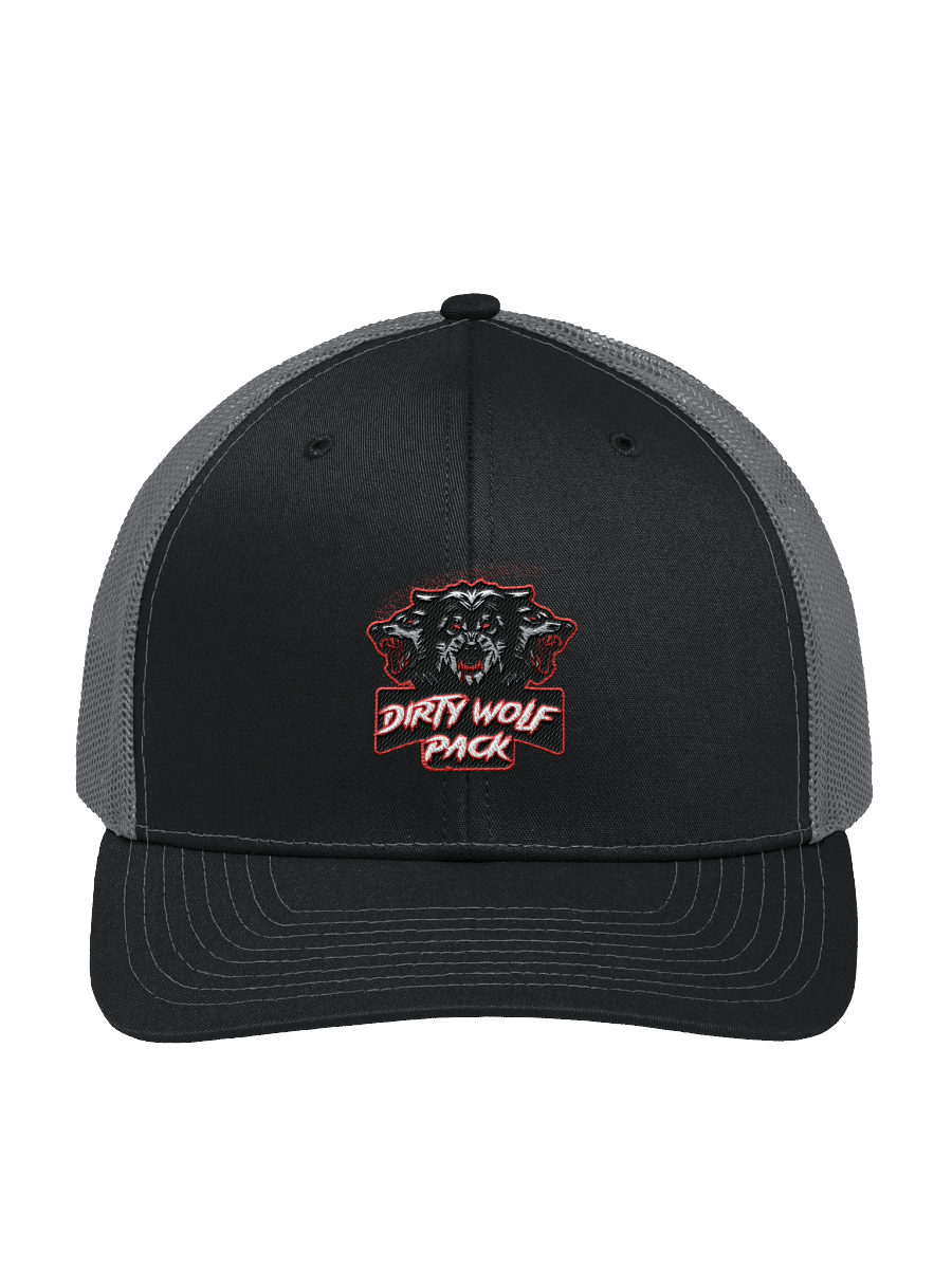 DWP logo mesh back trucker hat product image (1)