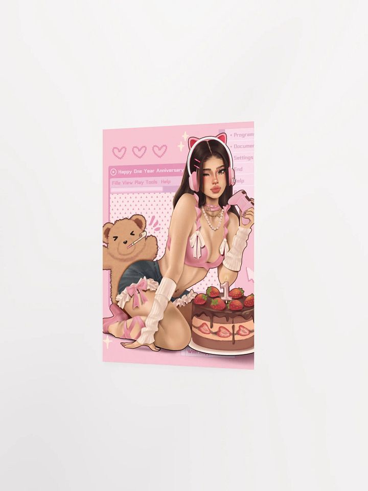 One year anniversary Poster <3 product image (12)