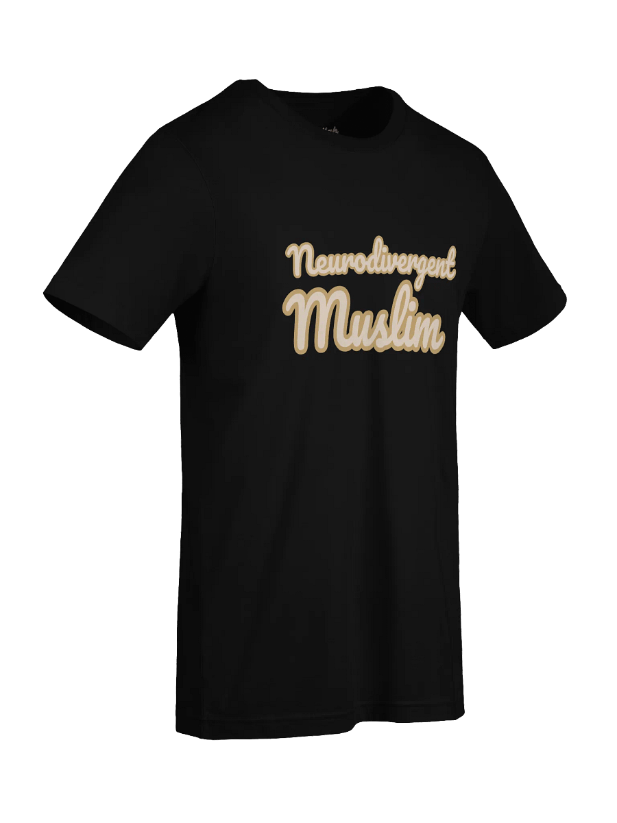 Neurodivergent Muslim T-Shirt - Dark product image (33)