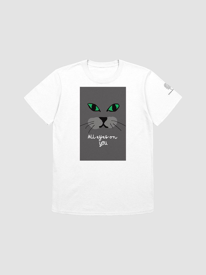 All Eyes On You Artistry T-Shirt in White product image (1)