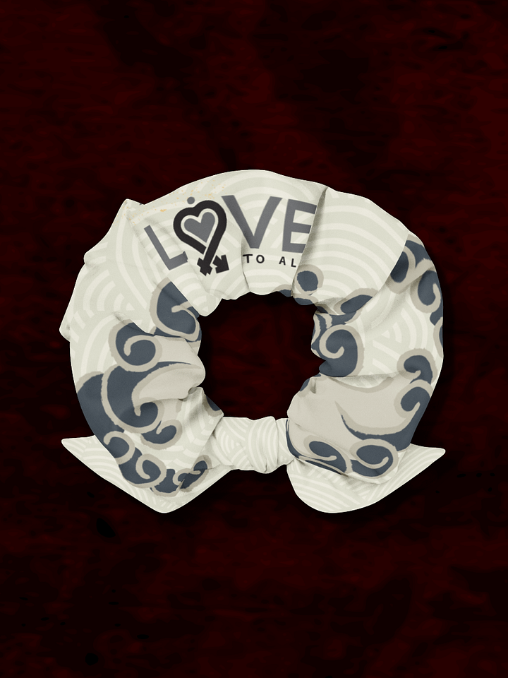 L2A Beige Wave Scrunchie product image (1)