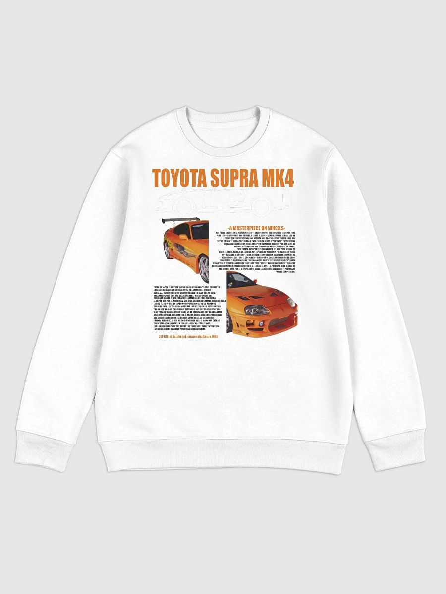 Toyota Supra MK4 Sweatshirt – Iconic JDM Car Design product image (1)