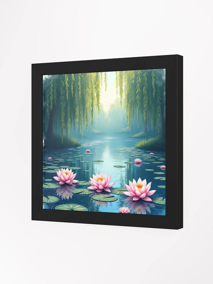 Tranquil Lily Pond Framed Art product image (2)