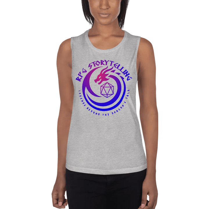 RPG Storytelling Logo Flowy Muscle Tank product image (1)