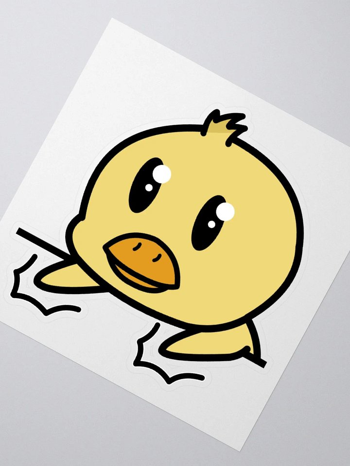 Table Tap Duck Sticker product image (2)