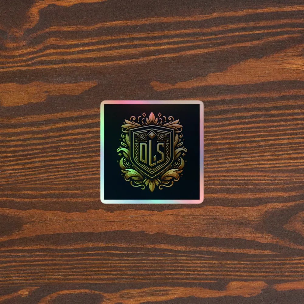 Daman L Sun (DLS) Emblem Holographic Sticker Sheet product image (5)