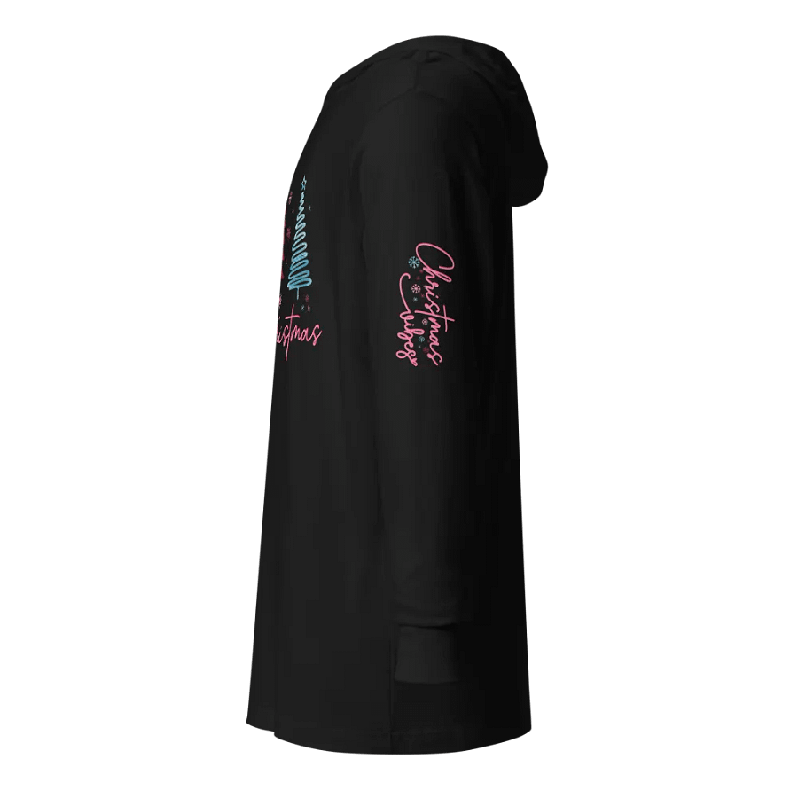 Glittery Christmas Trees Hooded Tee product image (4)