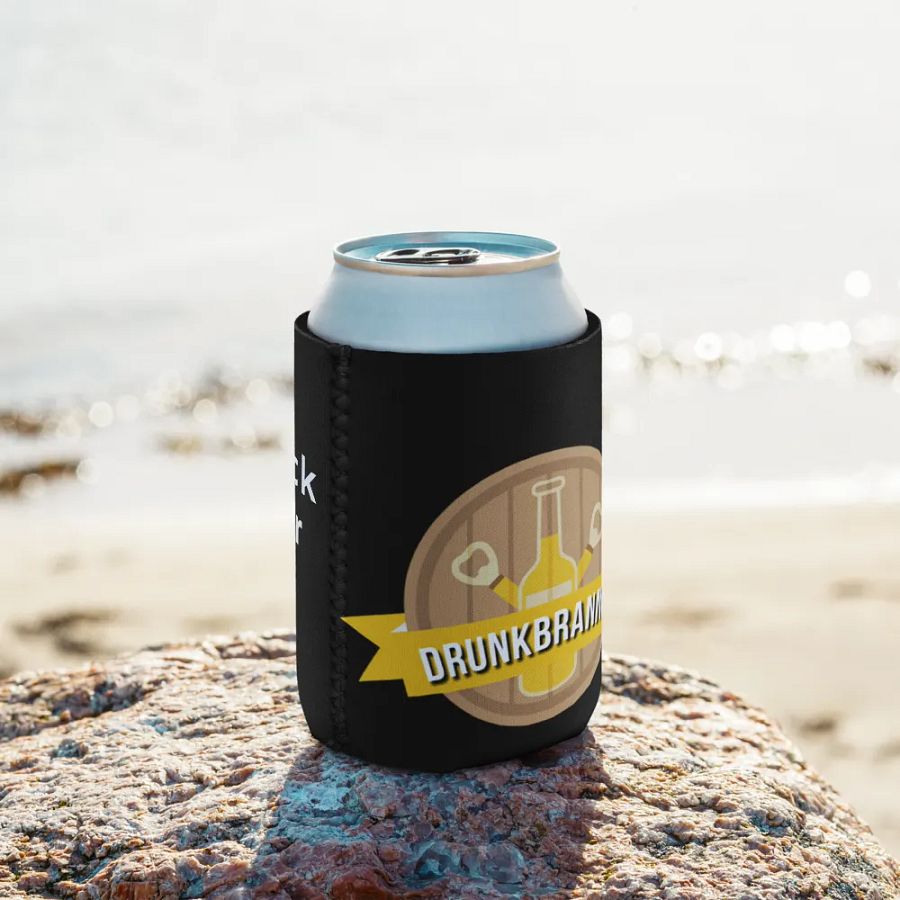 Drunk Koozie (black) product image (9)