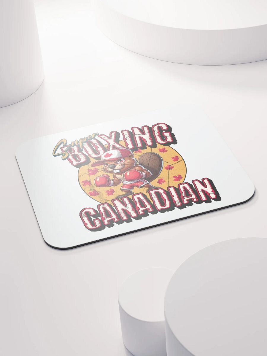 Super Boxing Canadian Beaver Classic Impressions Mouse Pad product image (4)