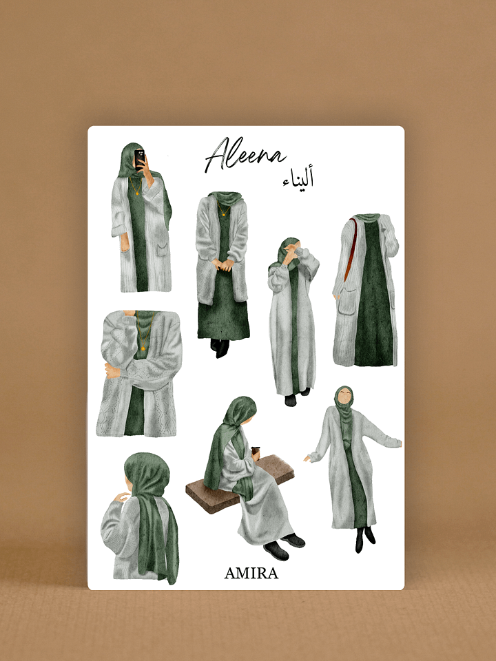 Planche à sticker - Aleena product image (1)