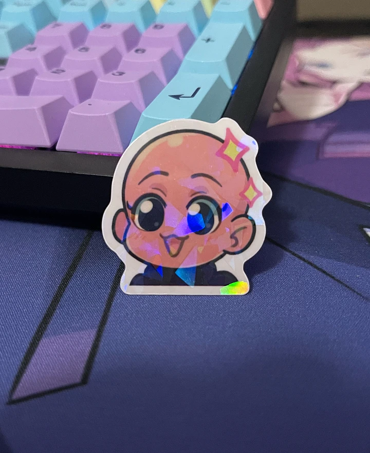 Bald Sticker product image (2)